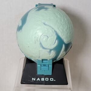 VINTAGE 1999 Star Wars Episode I Planet Naboo Mechanical Action Globe Toy